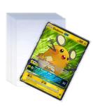 100 Pcs Soft Trading Card Sleeves - Top Loading for Standard 2.5 X 3.5 Cards - Ultra-Clear Protector for Game & Baseball Cards - Buy Online on GoSupps.com