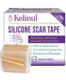 Soft Silicone Gel Scar Tape Roll 1.6'' x 60'' - Medical Grade Silicone Scar Removal Strips for C-Section, Keloid, Burn, Acne - Reusable, Painless Silicone Tape - Buy Online on GoSupps.com