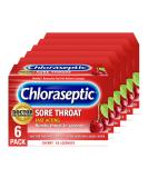 Chloraseptic Sore Throat Lozenges Cherry - 6 Pack (18 Count) - Buy Online on GoSupps.com