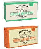 Scottish Fine Soaps Large Cleansing Bar Body Soap Double Pack - 2 x 220g | Luxury Skin Care for All Skin Types - Buy Online on GoSupps.com