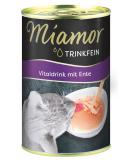 Miamor Trinkfein Vital Drink with Duck - 24x135ml | Premium Pet Hydration for Cats  - Buy Online on GoSupps.com