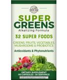 Country Farms Super Greens Capsules 32 Super Foods - 60 Capsules - Buy Online on GoSupps.com