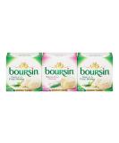 Boursin Garlic Herb and Shallot Chive Cheese 3-Pack (5.2 oz. each) - Delicious Gourmet Cheese Sampler - Buy Online on GoSupps.com