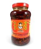 Lao Gan Ma Spicy Chili Crisp Hot Sauce Family/Restaurant Size 24.69 Oz.(700 g.) 1.54 Pound (Pack of 1) - Buy Online on GoSupps.com