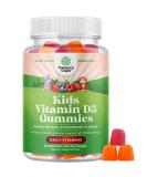 Kids Chewable Vitamin D Gummies - 1000 IU Delicious Immune Support Supplement for Muscle, Teeth, and Bone Health - Non-GMO Fruit Flavors - Buy Online on GoSupps.com