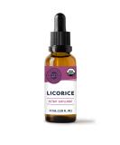 Vimergy USDA Organic Licorice Root Extract Drops - Digestive & Respiratory Support - 115ml | Alcohol-Free, Gluten-Free, Non-GMO, Vegan, Paleo Friendly - Buy Online on GoSupps.com