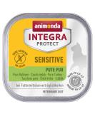 Animonda Integra Protect Sensitive Cat Food - Wet Diet for Allergies Turkey 16 x 100g Pack - Buy Online on GoSupps.com