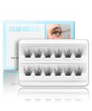 DIY Natural Volume 3D Effect Eyelash Extension Cluster Lashes 16mm - 12PCS - Buy Online on GoSupps.com