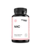 Wholesome Story NAC Supplement | 120 Veggie Caps | 600mg | Amino Acid | Supports Liver, Lung, Immunity, Fertility, PCOS | Boosts Glutathione Levels - Buy Online on GoSupps.com