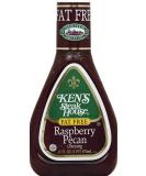 Ken's Steak House Fat Free Raspberry Pecan Dressing 9 OZ - Delicious and Healthy Salad Dressing - Buy Online on GoSupps.com