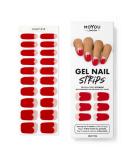 MOYOU LONDON Semi-Cured UV Gel Strips - 20 Pieces for Salon Quality Manicure - Easy Gel Nail Foils - Only You - International Shipping Available - Buy Online on GoSupps.com