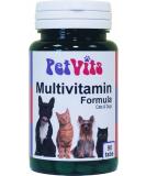 PetVits Multivitamin Formula for Cats & Dogs : Multivitamin General Health Pet Supplement : 90 Tablets in a 99% recycled pot - Buy Online on GoSupps.com