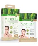 Cucumber & Aloe Under Eye Patches - Diminish Dark Circles & Puffiness - Anti-Aging, Cooling & Soothing Pads - Cruelty-Free Korean Skincare - 5 Pairs - Buy Online on GoSupps.com