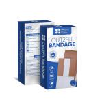 Flexible Fabric Adhesive Bandage - 1 Meter Customizable Size for Wound Care & First Aid | International Shipping - Buy Online on GoSupps.com