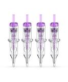 Wormhole Tattoo Cartridge Needles 3RL - 20pcs Disposable Standard 3 Round Liner for Tattoo Pen Machine - Permanent Makeup Supplies - Buy Online on GoSupps.com