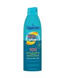 Coppertone SPORT Kids Sunscreen Spray SPF 100 - Water Resistant, Broad Spectrum Protection - 5.5 Oz - Buy Online on GoSupps.com