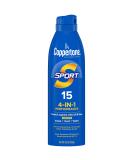 Coppertone Sport Sunscreen Spray  Broad Spectrum SPF 15 Water Resistant Spray Sunscreen  5.5 Oz - Buy Online on GoSupps.com