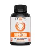 Zhou Nutrition Turmeric Curcumin with Ginger - 90 Veggie Capsules for Joint & Immune Support - Buy Online on GoSupps.com