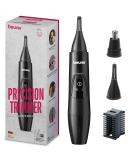 Beurer MN2X Precision Trimmer - Waterproof Hair Trimmer for Eyebrows Nose & Ears with 3 Stainless Steel Attachments - International Shipping Available - Buy Online on GoSupps.com