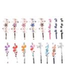 Embellished Bobby Pins Set | Rhinestone Pearl Hair Clips for Women & Girls (19 Pcs Random Patterns) - Stylish Hair Accessories - Buy Online on GoSupps.com