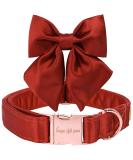 Unique Style Paws Silk Mandarin Dog Collar - Durable & Stylish for X-Large Dogs | Perfect for Weddings - Buy Online on GoSupps.com