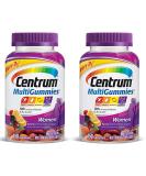 Centrum Women MultiGummies 150 Count - Natural Cherry Berry Orange Flavor - Multivitamin Supplement - 2 Pack - Buy Online on GoSupps.com