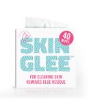 Not Just A Patch Skin Glee Medical Adhesive Remover for Skin (40 Pack) - Pre-CGM Skin Adhesive Remover Wipes for Use with CGM Devices - Cleaning Wipes with Alcohol Skin Glee Remover - Buy Online on GoSupps.com