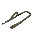 OneTigris Tactical Dog Training Leash with Bungee and 2 Control Handles - Olive Green - Buy Online on GoSupps.com