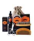 Sweet Carrot Beard Care Set - Beard Balm Oil Brush & Comb Gift Set for Men - Travel Ready - Buy Online on GoSupps.com