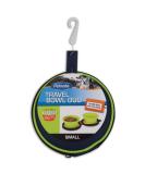 Petmate Silicone Duo Travel Bowl 1.5 Cup - Navy Blue/ Go Go Green - Buy Online on GoSupps.com