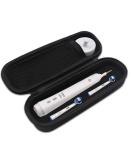 Oral B Toothbrush Hard Travel Case Carrying Bag, Fits for Oral-B Pro 1000, 2000, 3000, 3500, 1500 Electric Toothbrush, Mesh Pocket for Accessories and Soft Lining inside the Case for Protection - Buy Online on GoSupps.com