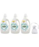 Fairy Original Fabric Softener 83washes 2.905L Fabric Conditioner Huggably Soft for Sensitive Skin 3Pk + Our Gift for You: Organza Bag Size: 9x7x0.1cm - Buy Online on GoSupps.com