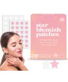 LivaClean Star Pimple Patch - 240 CT with Salicylic Acid & Tea Tree Oil - Pink & White Acne Patches for Face - Cute Star Pimple Patches for Fast Results - Buy Online on GoSupps.com
