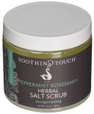 Soothing Touch Herbal Salt Scrub, Peppermint Rosemary - 20 Oz - Buy Online on GoSupps.com