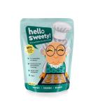 Hello Sweety - Vegan Gluten-Free Sugar Alternative (250g) | Healthy Baking Sweetener with Inulin Erythritol Stevia & Isomaltulose - Buy Online on GoSupps.com