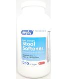 Rugby Docusate 250mg Softgels 1000 Count Bottle - Pack of 1 - Buy Online on GoSupps.com