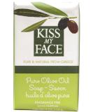 Kiss My Face Pure Olive Oil Bar Soap - Fragrance-Free, 4 oz (Pack of 6) - Pure & Natural - Buy Online on GoSupps.com