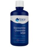 Blueberry Flavored Liquid Glucosamine Chondroitin MSM with Trace Minerals | Joint Support Dietary Supplement | 32 Servings 32 fl oz - Pack of 1 - Buy Online on GoSupps.com