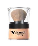 Vitamol Natural Mineral Powder - Bio Micronized Makeup (Caramel) 14g for Flawless Skin - Buy Online on GoSupps.com