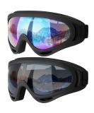 COOLOO Ski & Motorcycle Goggles - UV Protection, Anti-Scratch, Dustproof | Multi-Color/Gray | Men, Women, Kids - Buy Online on GoSupps.com