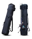 Sougayilang Fishing Rod Case Organizer - Travel Storage Bag for Rod and Reel - Gift for Father, Boyfriend, and Family - 120cm/4ft (Black) - Buy Online on GoSupps.com