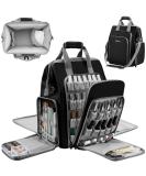 DBXINY Large Nail Polish Organizer Storage Case - Holds 72 Bottles - Travel Carrying Case for Nail Supplies - Patent Pending - Buy Online on GoSupps.com