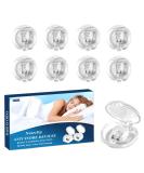Effective Anti Snoring Devices - Sleep Clips 8pcs Silicone Magnetic Nose Clip for Quieter Sleep & Snore Relief - Buy Online on GoSupps.com
