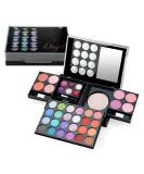 Buy Color Nymph All-In-One Makeup Palette Set - 24 Colors Travel Kit for Girls | Eyeshadows Blusher Lip Gloss Brushes & Mirror - Buy Online on GoSupps.com