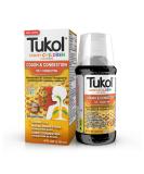 TUKOL Honey Children Cough & Congestion Relief - 4 oz Cough Medicine for Kids 4+ | Natural Cough Suppressant & Chest Congestion Syrup - Buy Online on GoSupps.com