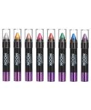 Cosmic Moon Metallic Face & Body Makeup Pen - 8 Colors for Professional Designs - 3.5g - Buy Online on GoSupps.com