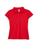 adidas Girls Performance Polo Shirt Red Medium - Buy Online on GoSupps.com