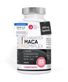 High Dose 200 Maca Capsules - 4800mg Daily | L-Arginine Pomegranate Extract Vitamins Vegan 20:1 Black Maca Extract without Additives - Buy Online on GoSupps.com