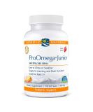 Nordic Naturals ProOmega Junior Strawberry 500 mg - 90 Soft Gels | Omega-3 for Kids - Buy Online on GoSupps.com