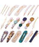 20Pcs Pearl Hair Clips -Fashion Pearls Hair Barrettes Sweet Artificial Macaron Acrylic Resin Barrettes Hairpins for Women Ladies and Girls Headwear Styling Tools Hair Accessories - Buy Online on GoSupps.com